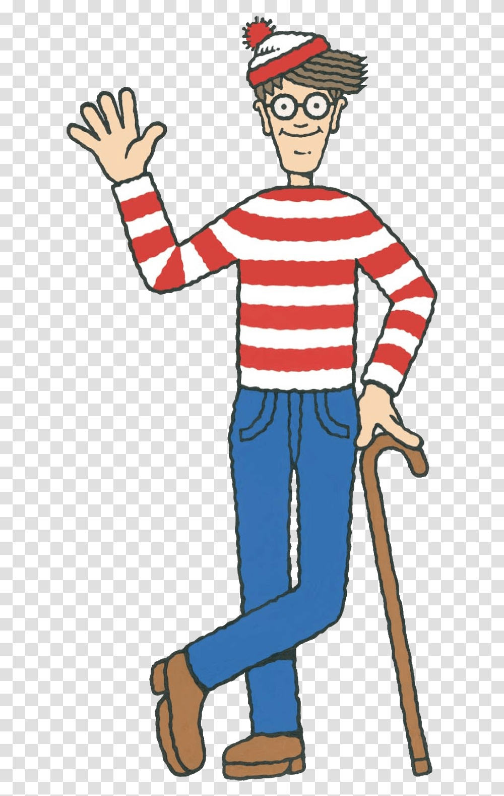 Where's Wally Where's Waldo, Performer, Person, Human, Clown Transparent Png