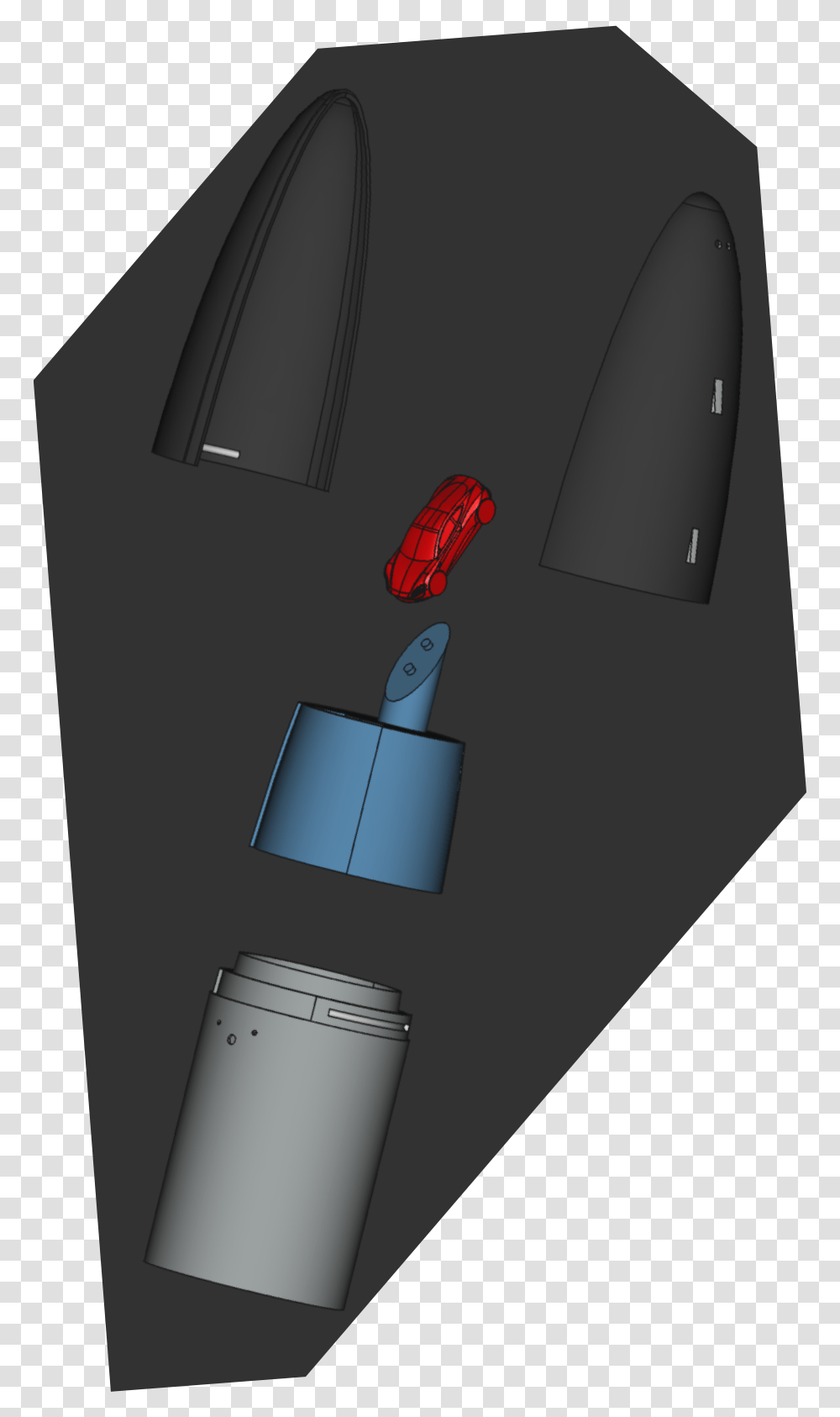 Where The Fairing Mechanism Ejected The Tesla As Planned Mouse, Gray Transparent Png