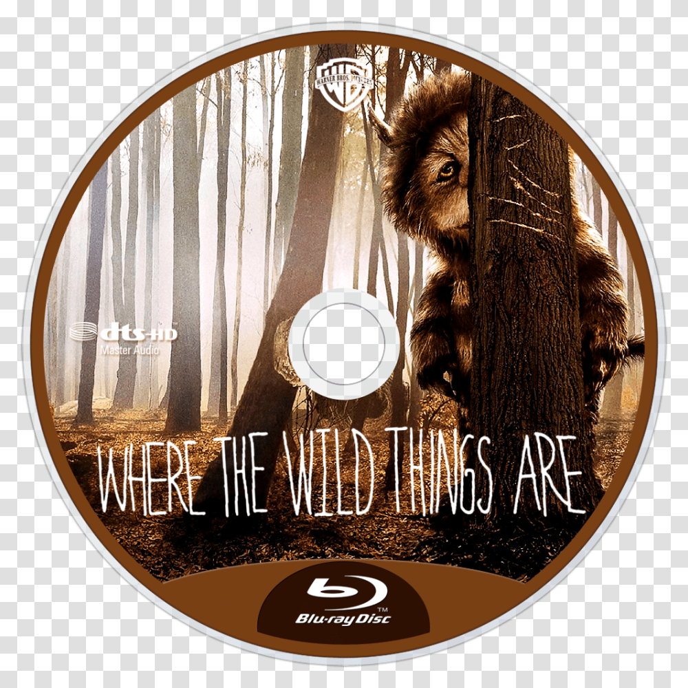 Where The Wild Things Are Bluray Disc Image Wild Things Are Tree, Disk, Dvd, Poster, Advertisement Transparent Png