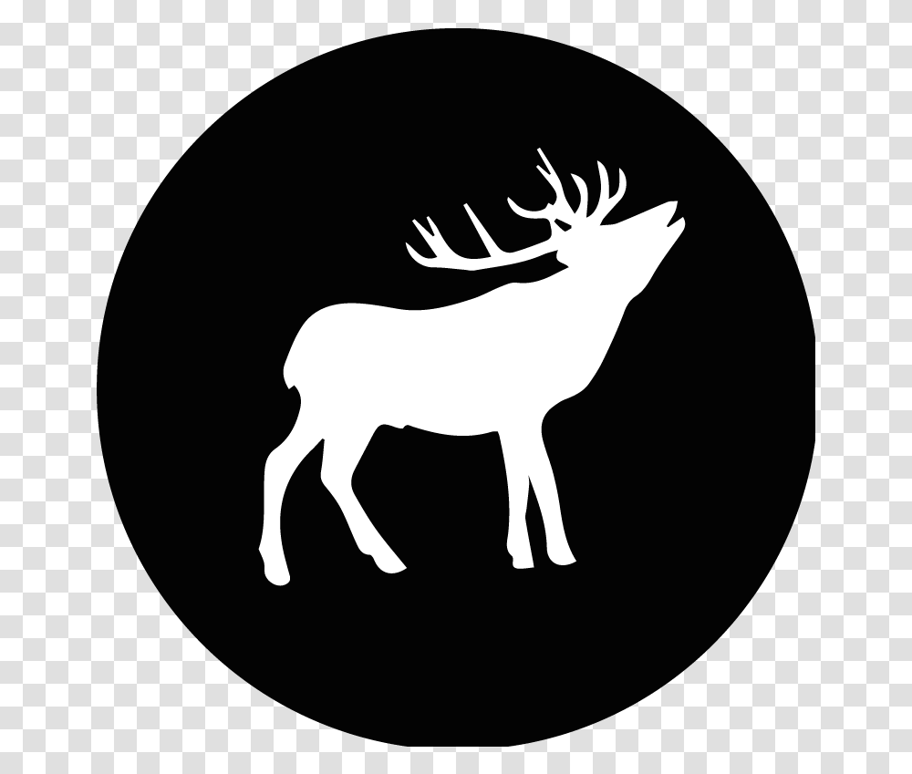 Where The Wild Things Are Silhouette Twitter Icons Black Elk, Deer, Wildlife, Mammal, Animal Transparent Png