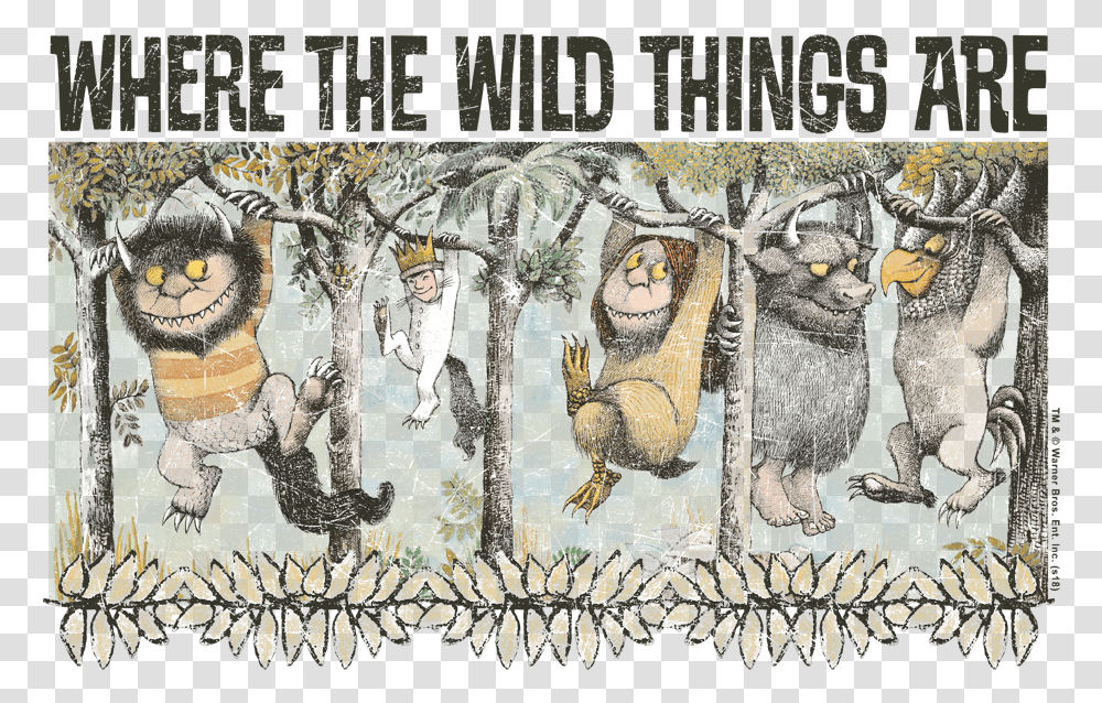 Where The Wild Things Are Wild Things Are Book Quotes, Mammal, Animal, Person Transparent Png