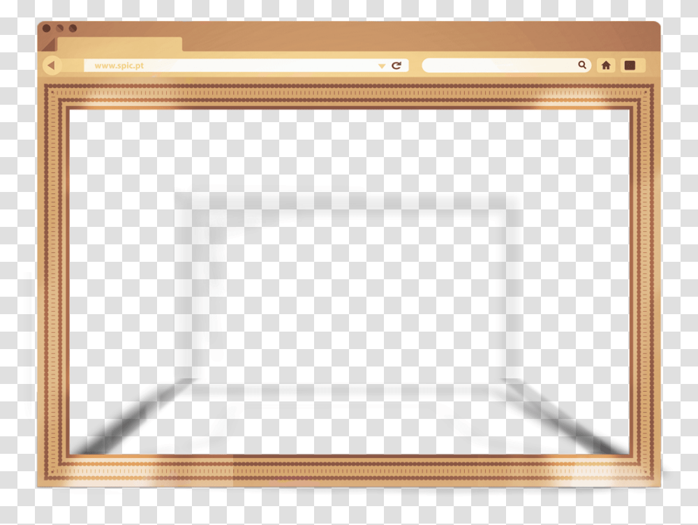 Where There's A Will There's Moldura Para Fotos 3d, Furniture, Monitor, Screen, Electronics Transparent Png