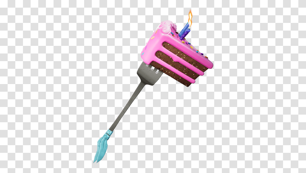 Where To Dance In Front Of Different Birthday Cakes Fortnite Fortnite Second Birthday Pickaxe, Clothing, Apparel, Hand Transparent Png