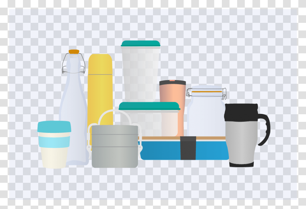 Where To Find Zero Waste Plastic Free Essentials Online, Cylinder, Bottle, Dairy Transparent Png