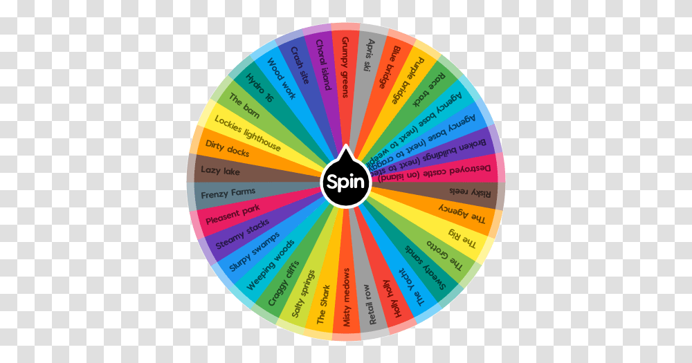 Where To Land In Fortnite Spin The Wheel App Circle, Sphere, Flower, Plant, Text Transparent Png