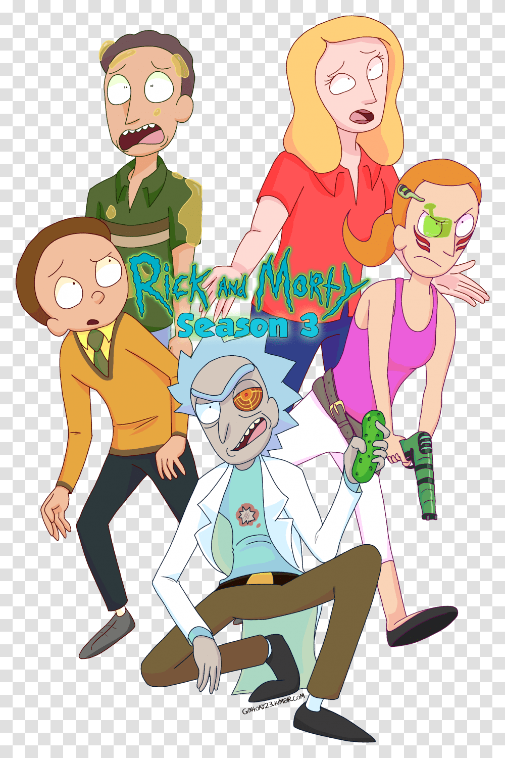 Where To Watch Rick And Morty Season Cartoon, Comics, Book, Person, Human Transparent Png