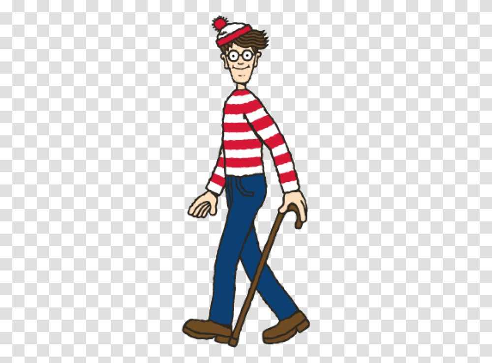 Where's Waldo Clipart, Person, Costume, Face Transparent Png