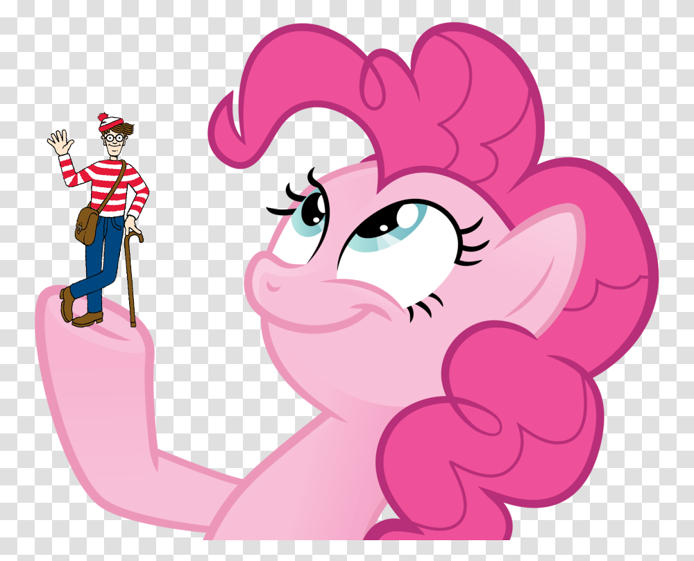 Wheres Waldo Funny Pinkie Pie, Person, Human, Clothing, Apparel Transparent Png