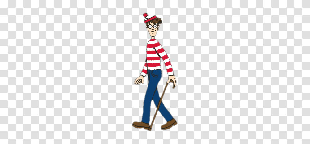 Wheres Waldo Image, Person, Performer, Costume, Face Transparent Png