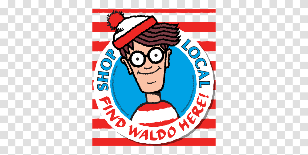 Wheres Waldo, Label, Poster, Advertisement Transparent Png