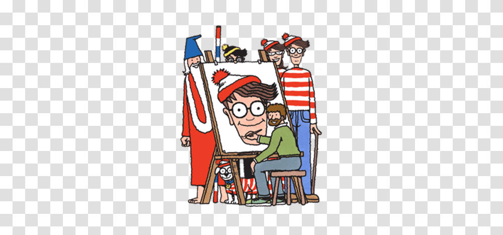 Wheres Wally Book, Person, Human, Poster, Advertisement Transparent Png