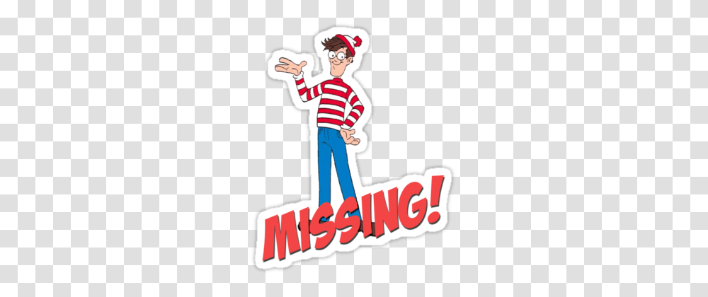 Wheres Wally, Performer, Person, Human, Clown Transparent Png