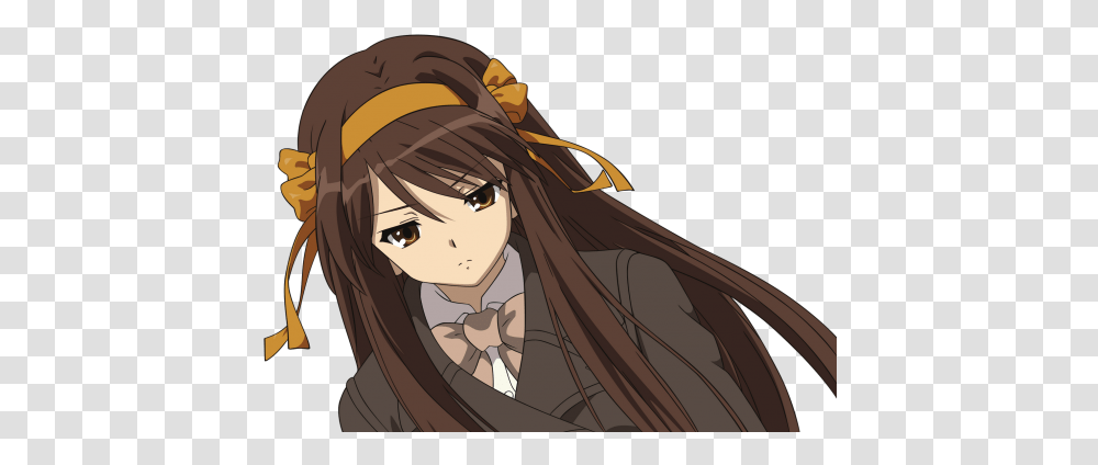 Which Anime Character Mirrors Your Personality Proprofs Quiz Haruhi Suzumiya Wallpaper Hd, Helmet, Clothing, Apparel, Manga Transparent Png
