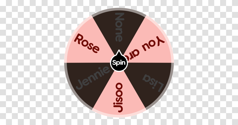 Which Blackpink Star Are You Spin The Wheel App Fortnite Spin The Wheel, Disk, Dvd, Electronics, Label Transparent Png
