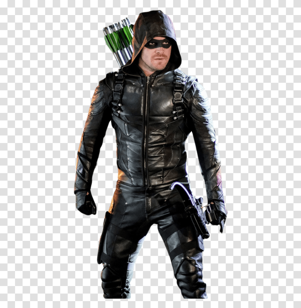 Which Cw Arrow Suit Looks Cooler Arrow Season 5, Clothing, Apparel, Jacket, Coat Transparent Png