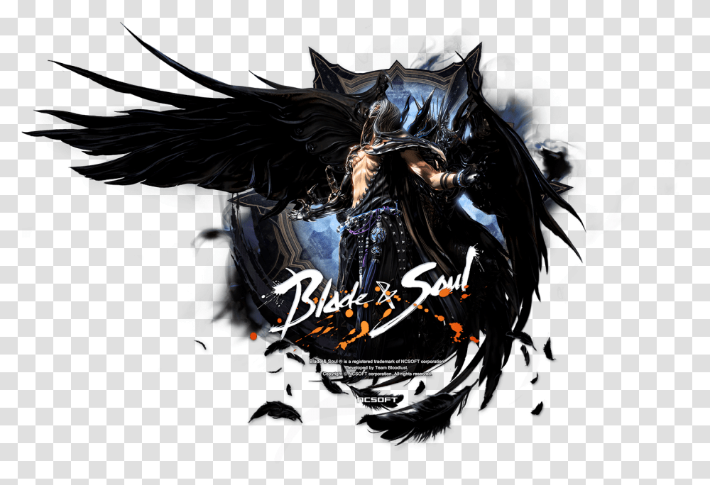 Which I Really Liked Blade And Soul Loading Logo, Painting, Poster, Advertisement, Samurai Transparent Png