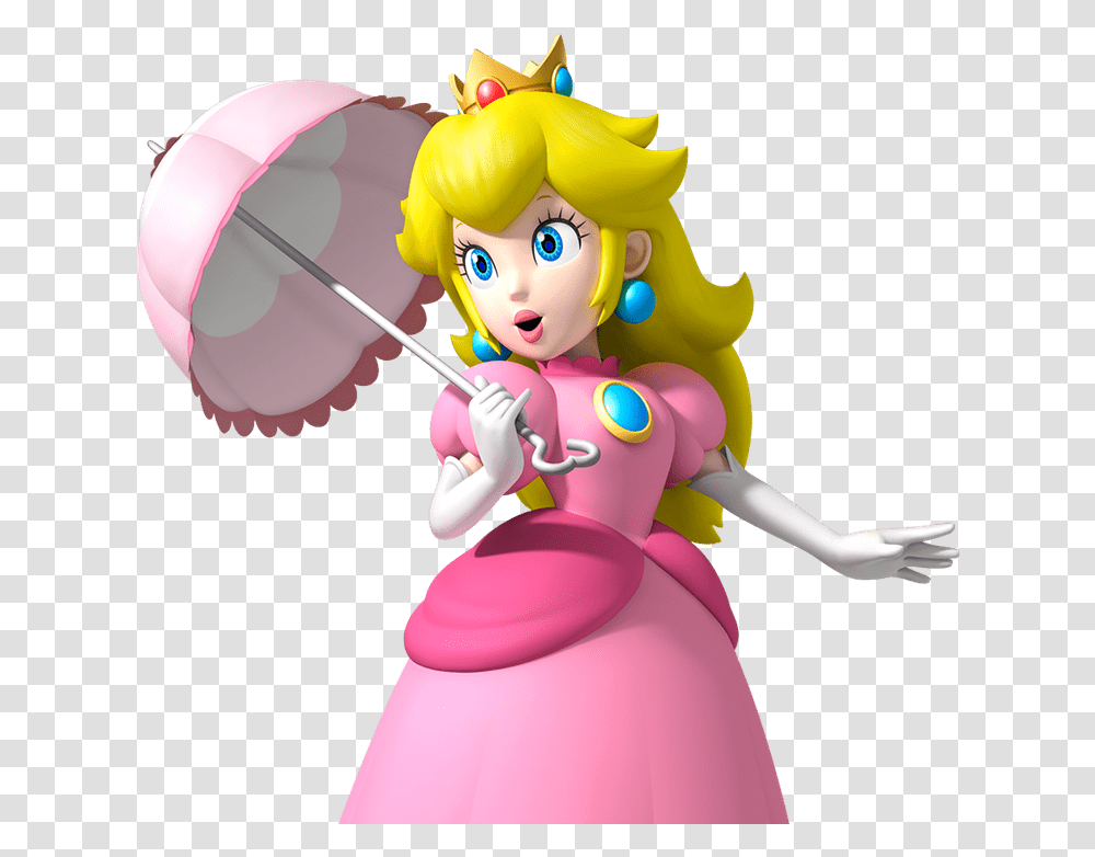 Which Nintendo Character Would Be The Princess Peach, Toy, Doll Transparent Png