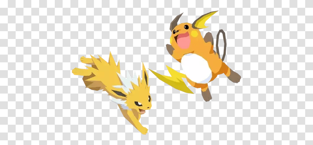 Which One Is Better Raichu Or Jolteon Raichu And Jolteon, Animal, Bird, Food, Photography Transparent Png