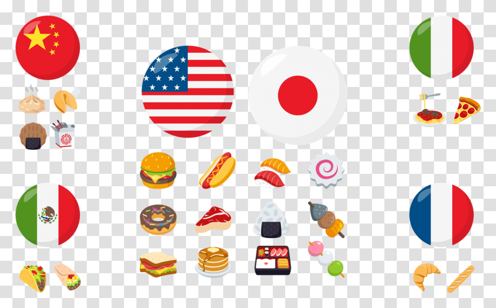 While Some Food Emojis Overlap For Different Cultures, Logo, Trademark, Rose Transparent Png
