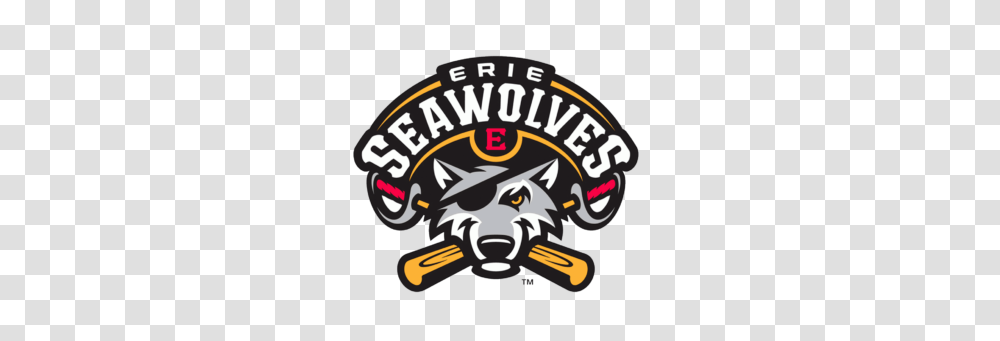 While The Erie Seawolves Are The Double A Affiliate Of The Detroit, Mammal, Animal, Eagle, Bird Transparent Png