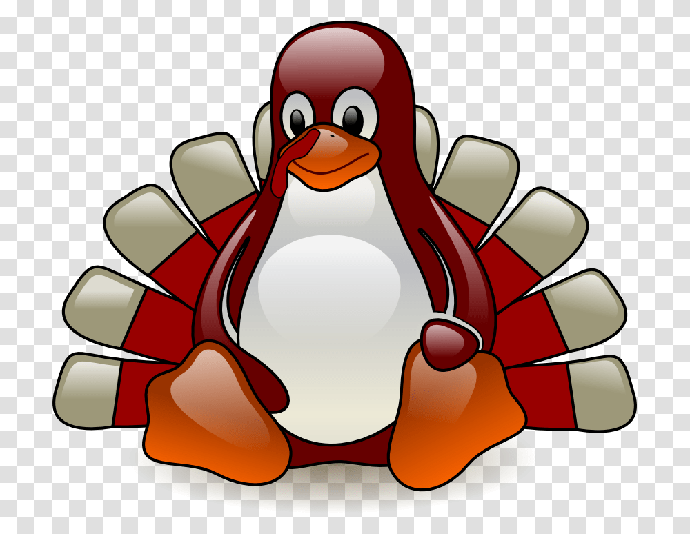 Whimsical Turkey Clipart Thanksgiving Wallpaper Turkey Penguin, Animal, Bird, Snail, Invertebrate Transparent Png