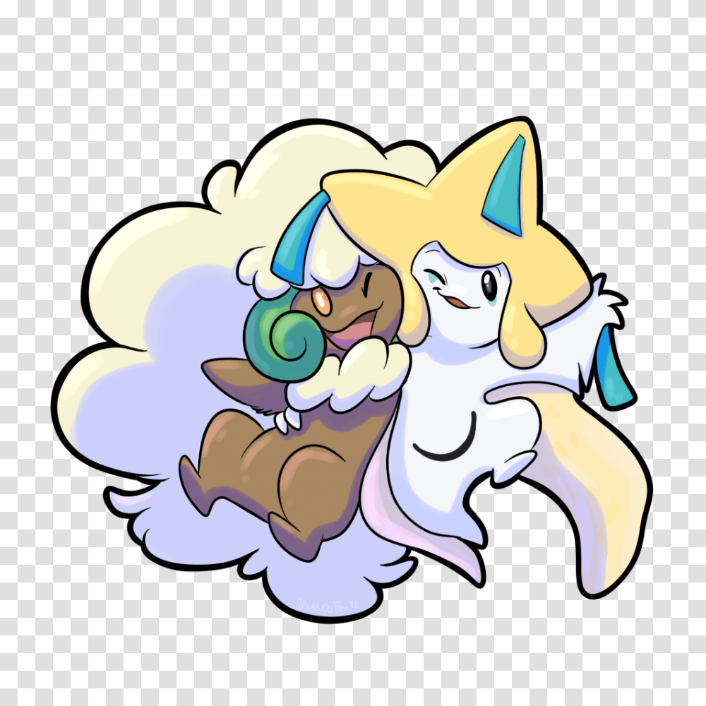 Whimsicott Jirachi Sticker, Pet, Animal Transparent Png