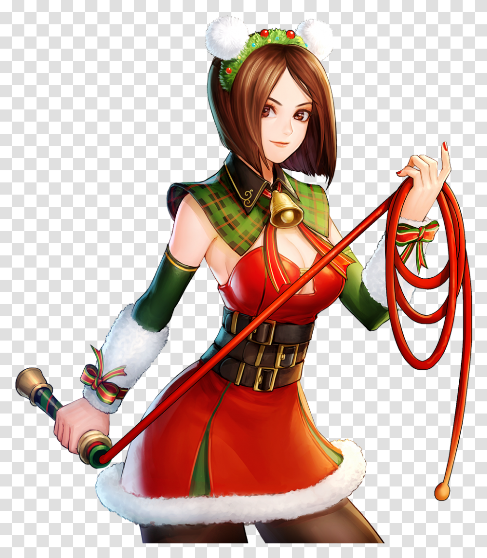 Whip Whip Kof All Stars, Costume, Person, Sport, Bow Transparent Png