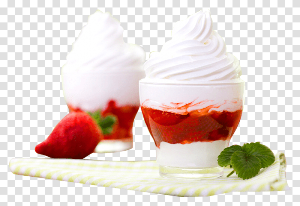 Whipped Cream, Dessert, Food, Creme, Plant Transparent Png