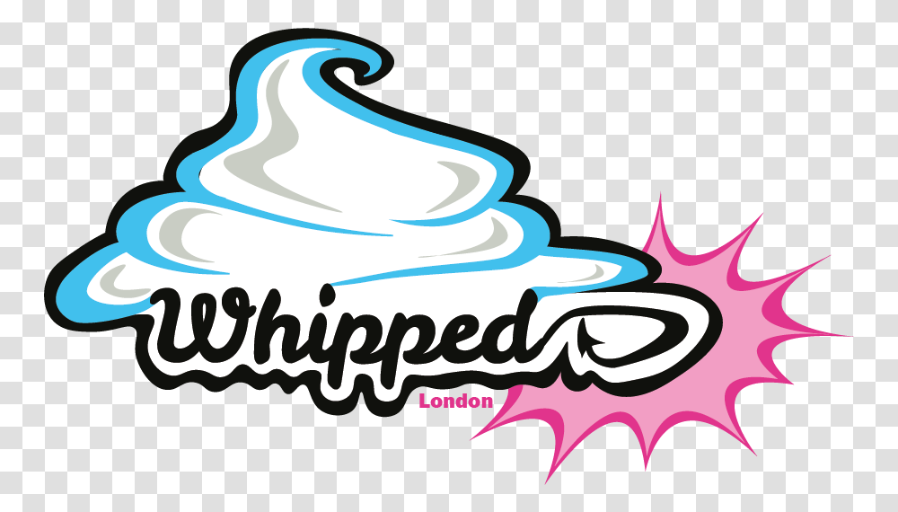 Whipped Logo Stand Up Top Secret Comedy Club Covent Garden Cream, Icing, Cake, Dessert, Food Transparent Png