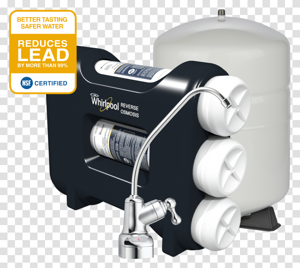 Whirlpool Reverse Osmosis Cartoons Whirlpool Ultraease Reverse Osmosis Filters, Machine, Sink Faucet, Motor, Pump Transparent Png