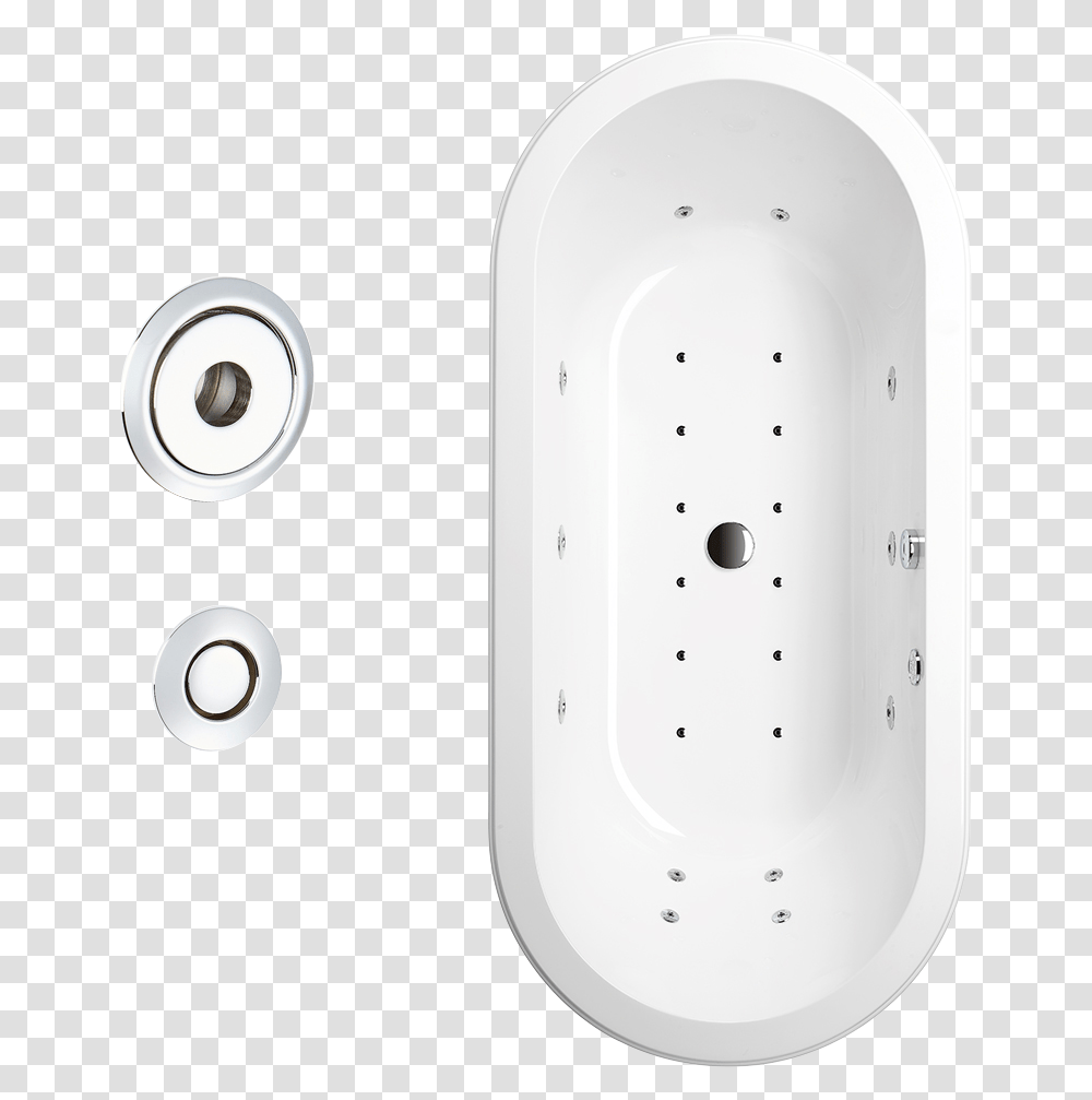 Whirlpool System With 16 Hydro Jets And 12 Aero B12 Circle, Tub, Bathtub, Electrical Outlet, Electrical Device Transparent Png