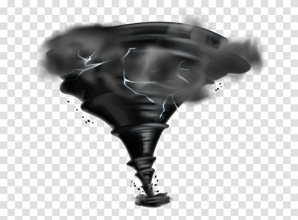 Whirlwind Tornado Cartoon Black Tornado, Blow Dryer, Appliance, Glass, Light Transparent Png