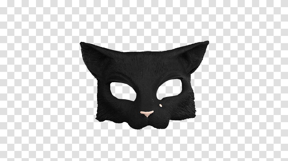 Whiskers Cat Mask Snout Black M, Pet, Animal, Mammal, Pillow Transparent Png