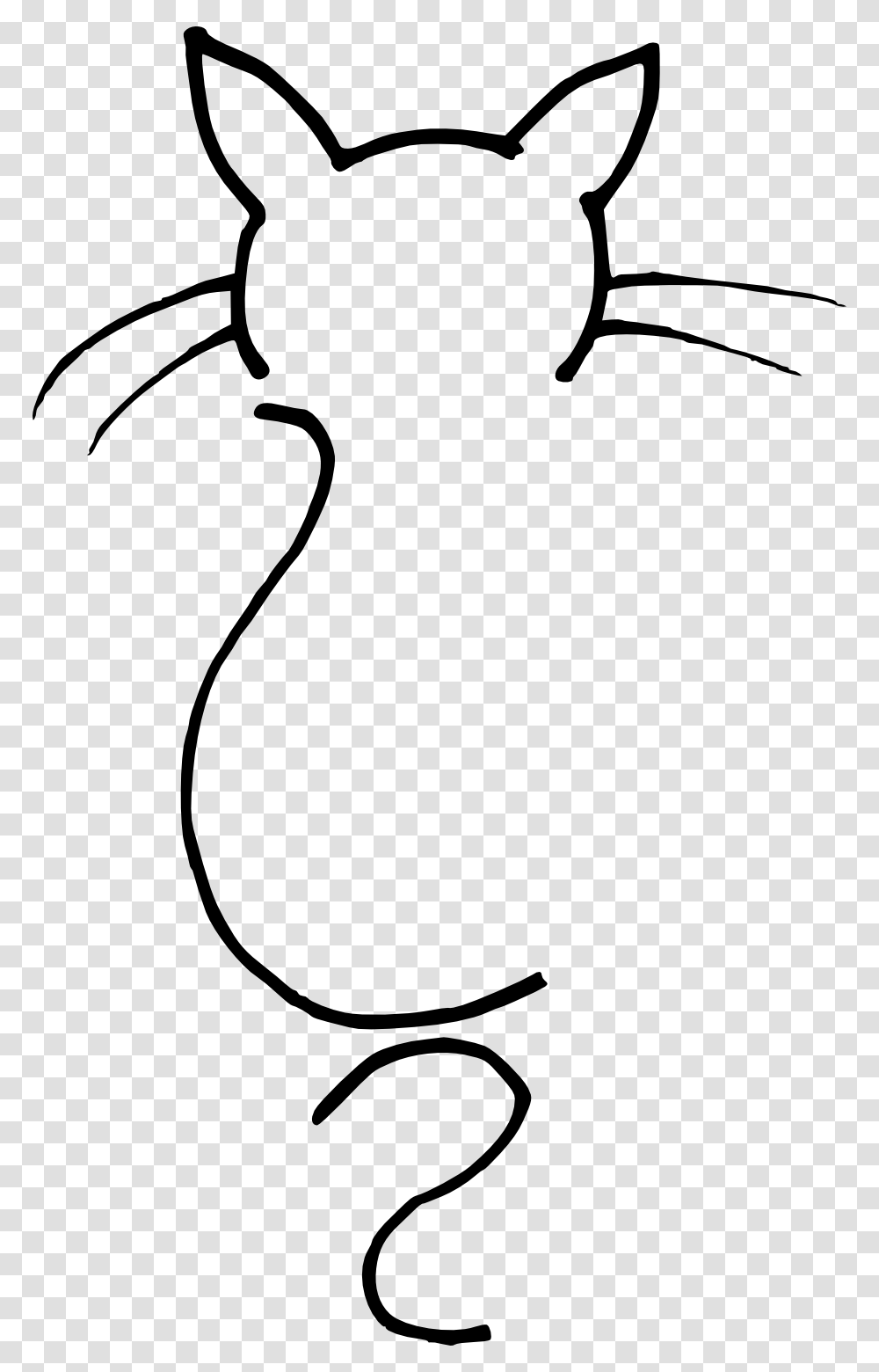 Whiskers Cat Nose, Stencil, Animal, Bird Transparent Png