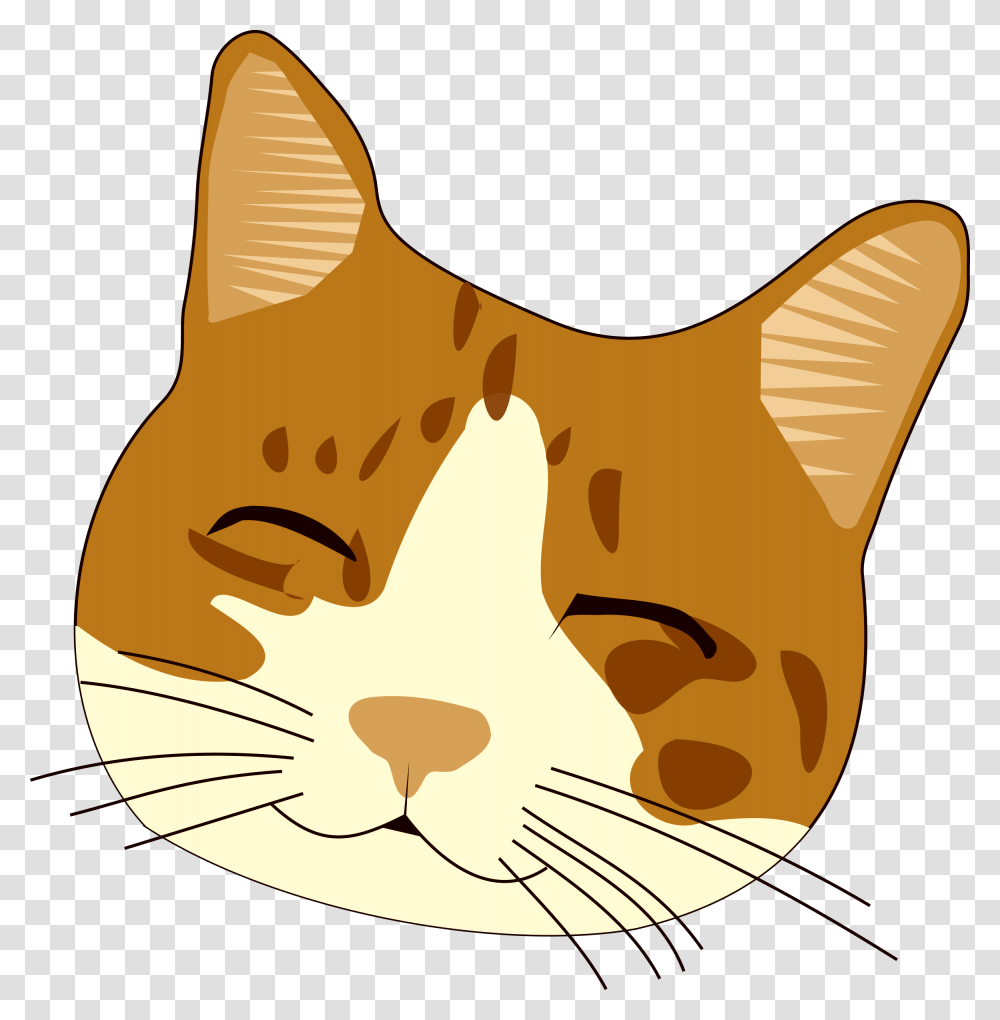 Whiskers Clipart Cartoon Cat With Background, Pet, Mammal, Animal, Axe Transparent Png