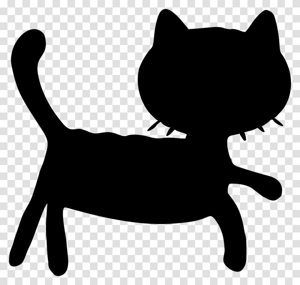 Whiskers Domestic Short Haired Cat Black Cat Dog Cat Grabs Treat, Gray, World Of Warcraft, Halo Transparent Png