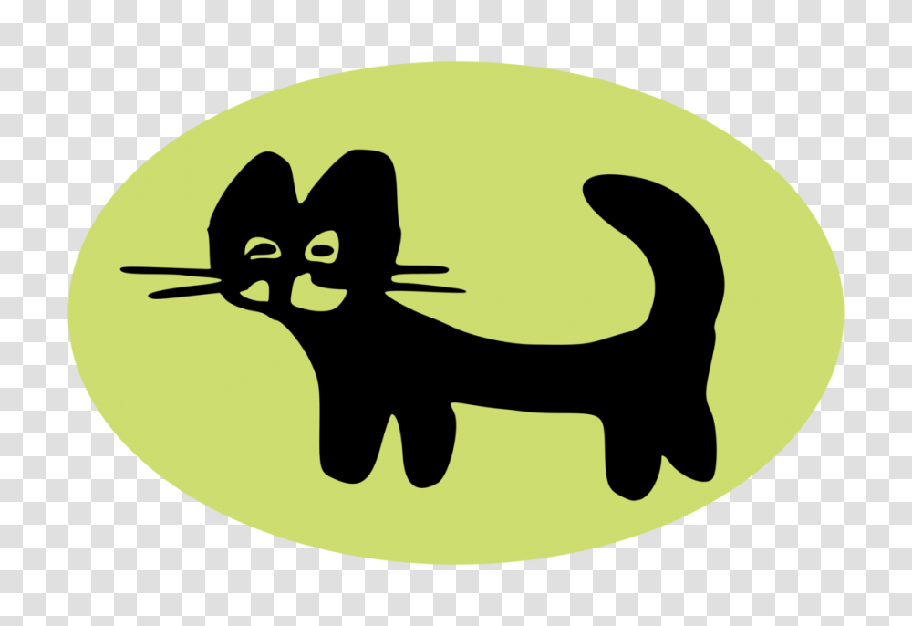 Whiskers Kitten Black Cat Domestic Short Haired Cat Free, Label, Sticker, Stencil Transparent Png