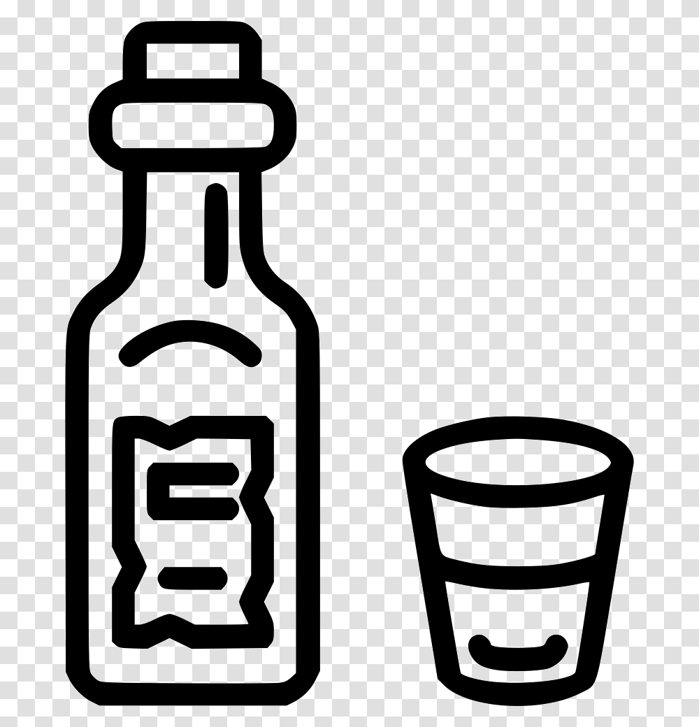 Whiskey Bottle Icon Free Download, Beverage, Drink, Food Transparent Png