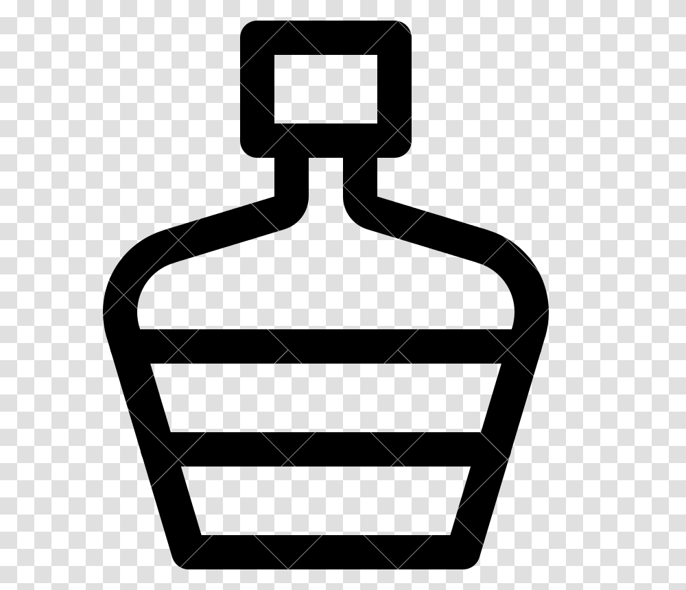 Whiskey Bottle Vector Illustration, Alphabet, Plot Transparent Png
