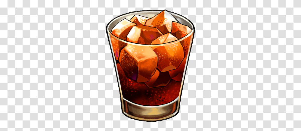 Whiskey Cocktail Negroni, Beverage, Glass, Alcohol, Soda Transparent Png