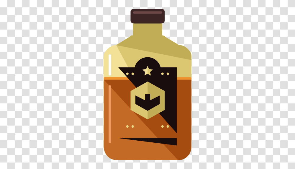 Whiskey Icon, Label, Bottle, Beverage Transparent Png