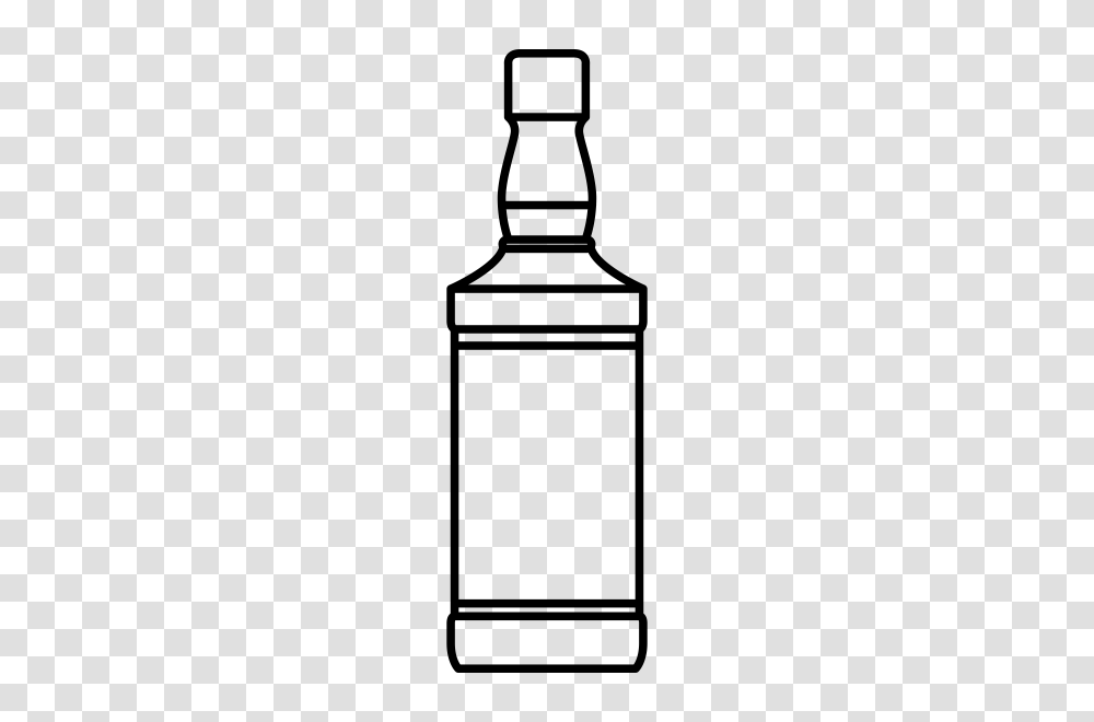 Whisky Bottle Rubber Stamp Stampmore, Gray, World Of Warcraft Transparent Png