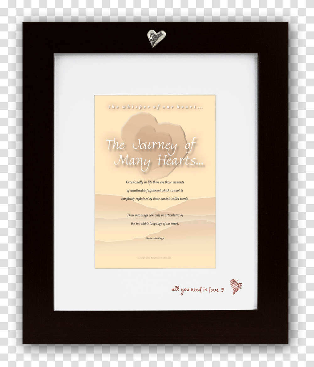Whisper Of Our Heart Picture Frame, Poster, Advertisement, Flyer, Paper Transparent Png