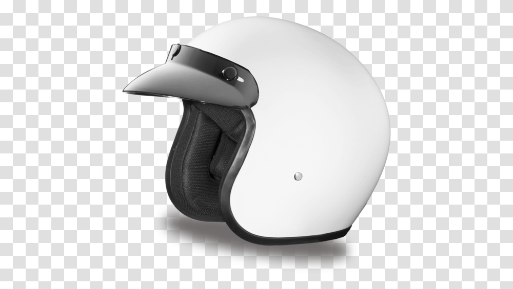 White 3 4 Motorcycle Helmet, Apparel, Crash Helmet Transparent Png