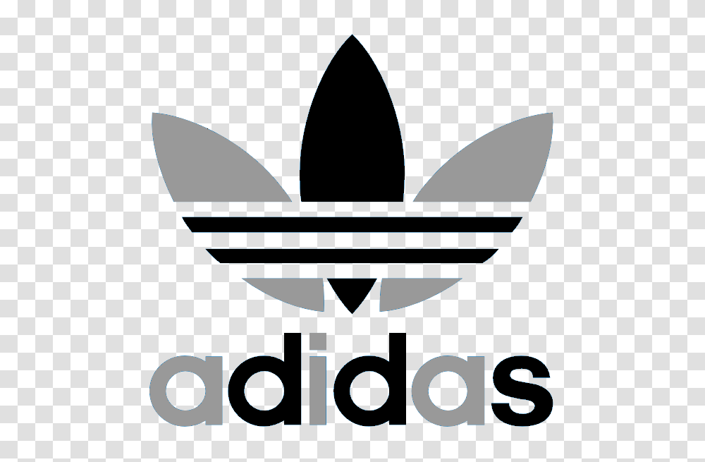White Adidas Logo Adidas Logo Transparente, Symbol, Trademark, Emblem, Gun Transparent Png