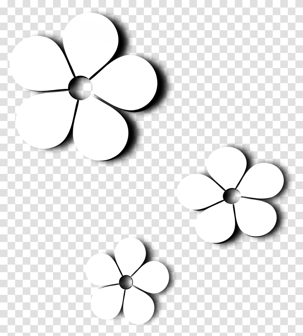 White Aesthetic Border Tumblr Sticker Line Art, Pattern, Flower, Plant, Blossom Transparent Png