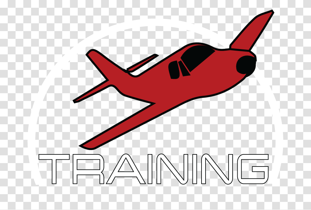 White Airplane Training Button Monoplane, Logo, Aircraft Transparent Png