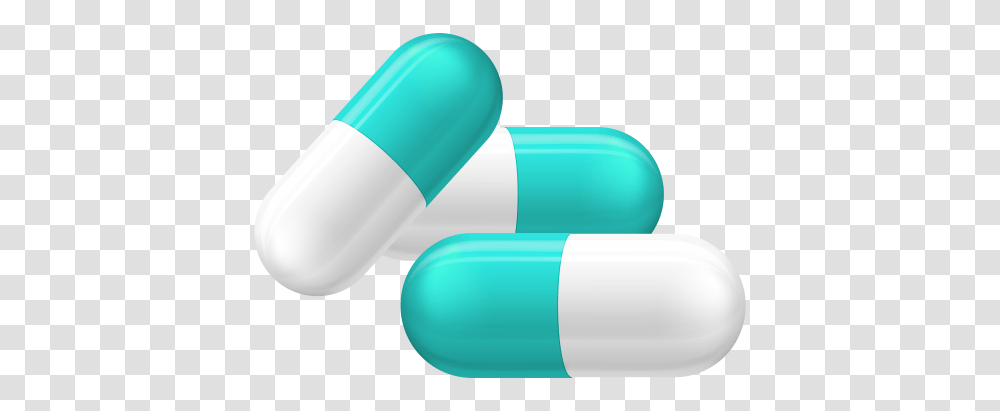 White And Blue Pill Capsules Clipart, Medication, Balloon Transparent Png