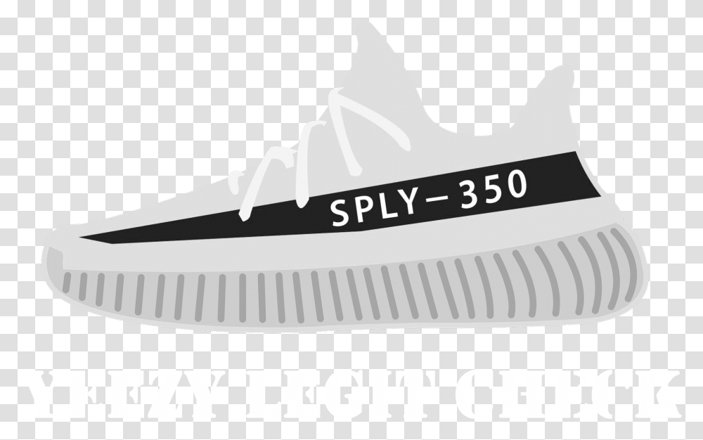 White And Blue Yeezys, Apparel, Shoe, Footwear Transparent Png