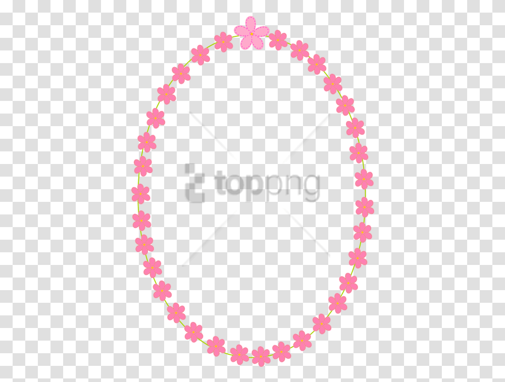 White And Pink Floral Borders Download, Number, Heart Transparent Png